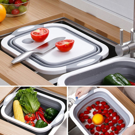Cesta Plegable Multiuso 4 en 1